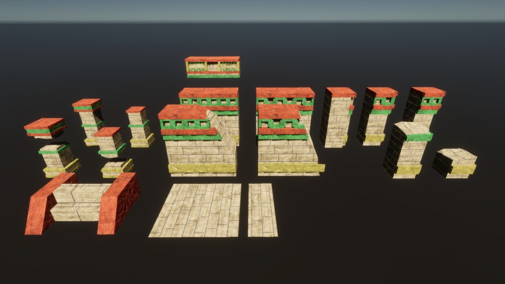 The modular building assets.